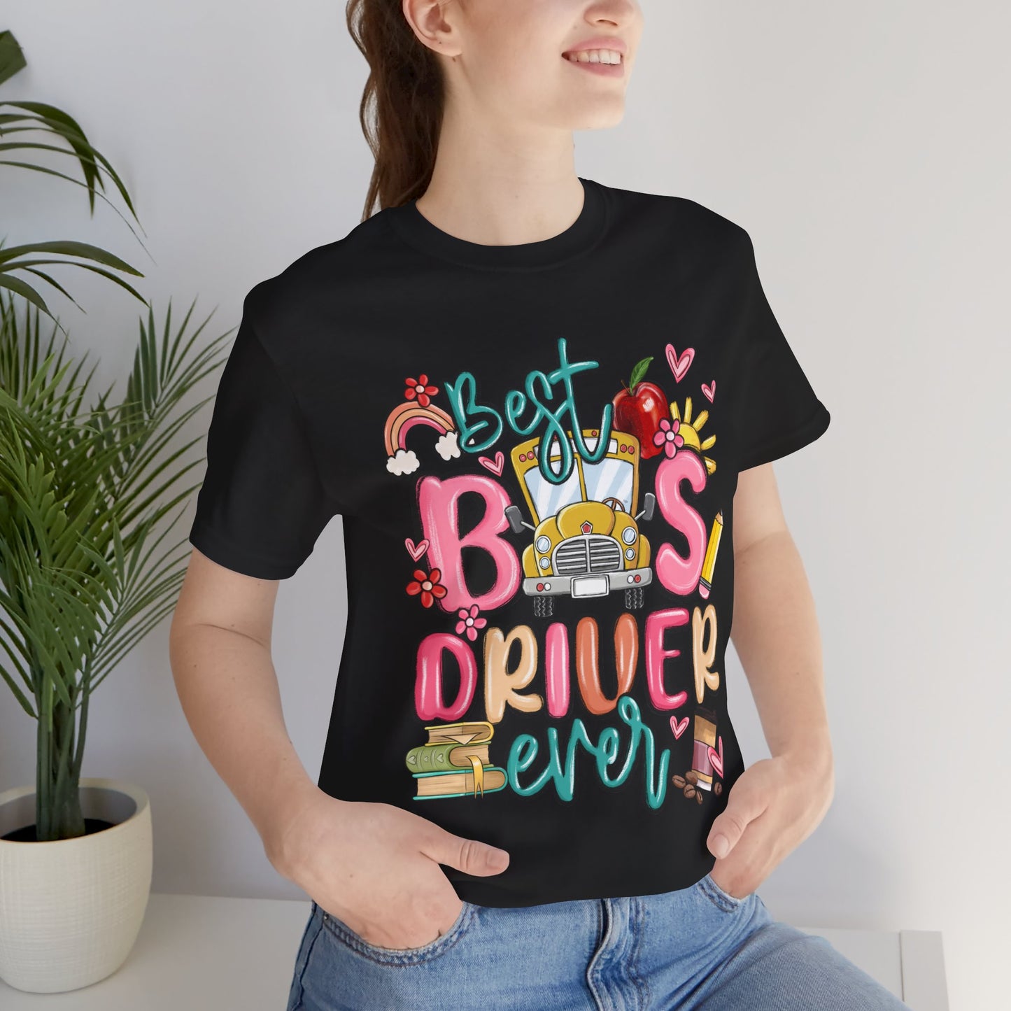 Best Bus Driver Ever Unisex T-Shirt | Perfect Gift for Drivers