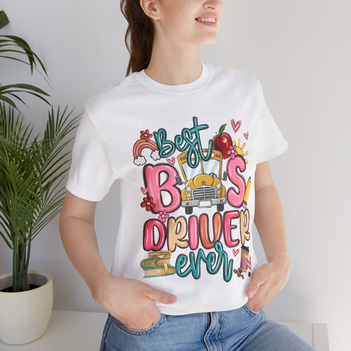 Best Bus Driver Ever Unisex T-Shirt | Perfect Gift for Drivers